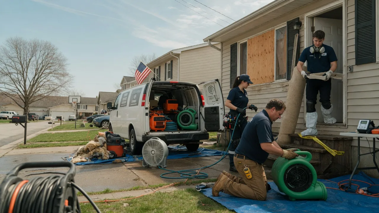 Water Damage Restoration in Danbury, TX near me